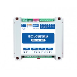 Ebyte MA01-AACX2240 2DI + 2AI + 4DO RS485 ModBus RTU I/O Network Module with Serial Port 
