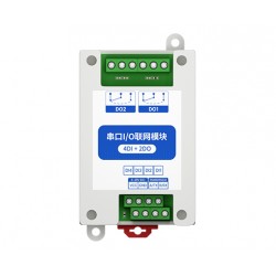 Ebyte MA01-AXCX4020 4DI + 2DO RS485 ModBus RTU I/O Network Module with Serial Port 