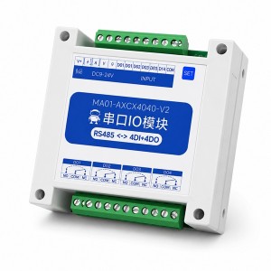 Ebyte MA01-AXCX4040 4DI + 4DO RS485 ModBus RTU I/O Network Module with Serial Port Ebyte MA01-AXCX4040 4DI + 4DO RS485 ModBus RTU I/O Network Module with Serial Port