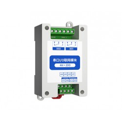 Ebyte MA01-AACX2220 RS485 2DI+2AI+2DO ModBus RTU I/O Module with Serial Port