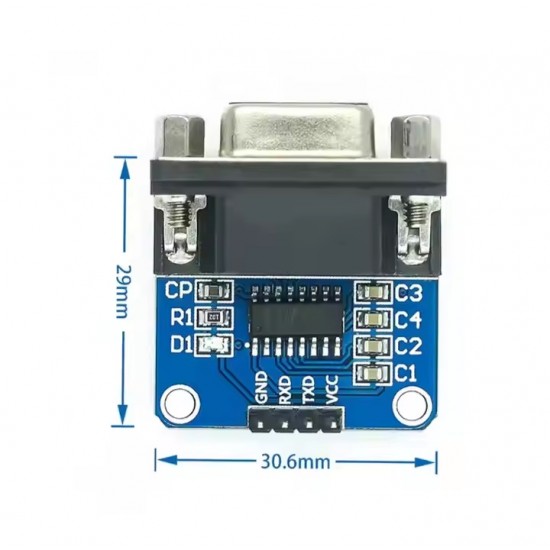 MAX3232 RS232 to TTL Serial Port Converter Module