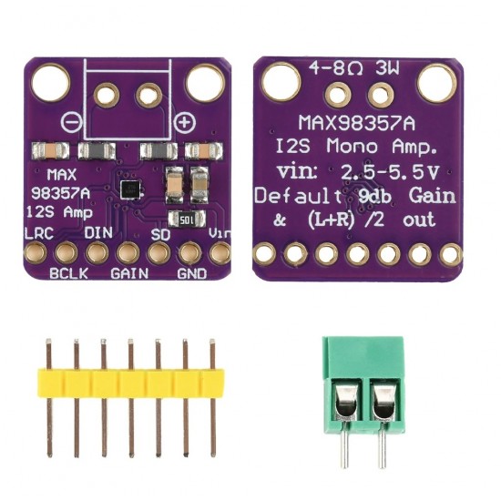 MAX98357A BGA 2.8 I2S 3W Class D Mini Mono Amplifier Module