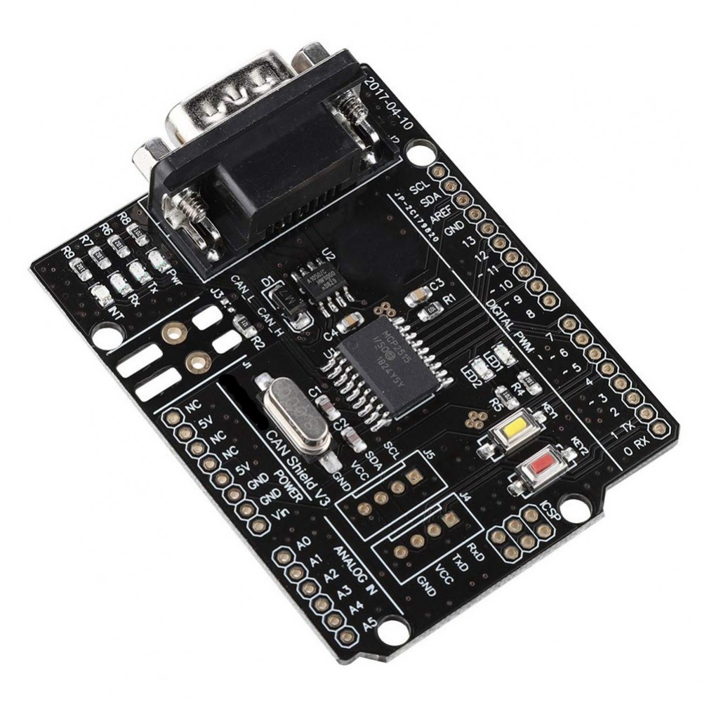 Buy MCP2515 CAN Bus Shield Board Module - 9 Pins Standard Sub-D ...