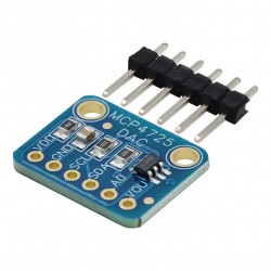 CJMCU-MCP4725 12-Bit I2C DAC Breakout Development Board CJMCU-MCP4725 12-Bit I2C DAC Breakout Development Board