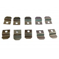 MOSFET / Transistor MS Nickel Quoted Clamp Clip (Pack of 10)