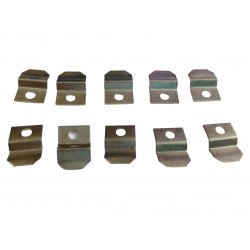 MOSFET / Transistor MS Nickel Quoted Clamp Clip (Pack of 10)