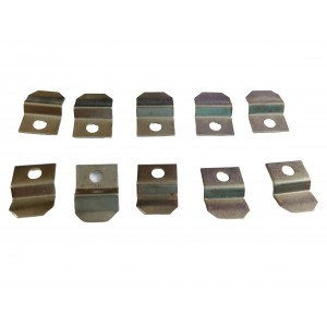 MOSFET / Transistor MS Nickel Quoted Clamp Clip (Pack of 10)