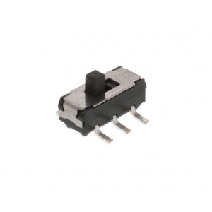 MSS22D18 Slide Switch - Right Angle - ON-OFF - 3 Legs - 2mm Pitch - PCB Mount MSS22D18 Slide Switch - Right Angle - ON-OFF - 3 Legs - 2mm Pitch - PCB Mount