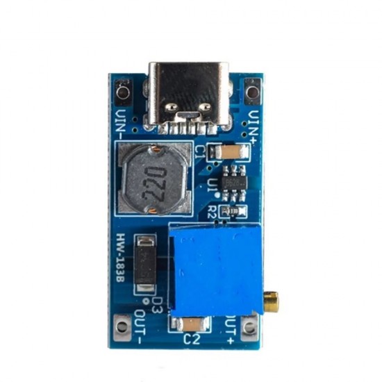 DC-DC Step Up Boost Converter Module With USB Type C input - 2A Max Current