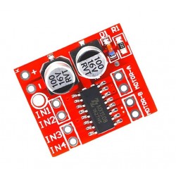 MX1508 Dual H Bridge DC PWM Stepper Motor Driver (HW-354) MX1508 Dual H Bridge DC PWM Stepper Motor Driver (HW-354)