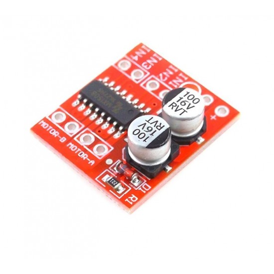 MX1508 Dual H Bridge DC PWM Stepper Motor Driver (HW-354) MX1508 Dual H Bridge DC PWM Stepper Motor Driver (HW-354)