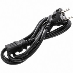 Mean Well EU1-MC13 AC Power Cord with 3 Pin IEC C13 Connector – 250V 10A - 1.8 Meter Cable Length Mean Well EU1-MC13 AC Power Cord with 3 Pin IEC C13 Connector – 250V 10A - 1.8 Meter Cable Length