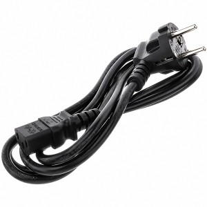 Mean Well EU1-MC13 AC Power Cord with 3 Pin IEC C13 Connector – 250V 10A - 1.8 Meter Cable Length Mean Well EU1-MC13 AC Power Cord with 3 Pin IEC C13 Connector – 250V 10A - 1.8 Meter Cable Length