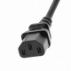 Mean Well EU1-MC13 AC Power Cord with 3 Pin IEC C13 Connector – 250V 10A - 1.8 Meter Cable Length Mean Well EU1-MC13 AC Power Cord with 3 Pin IEC C13 Connector – 250V 10A - 1.8 Meter Cable Length