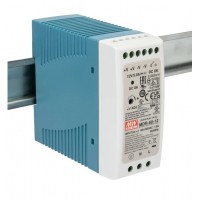 Mean Well MDR-60-12 12V 5A 60W Industrial DIN Rail Power Supply - Single Output