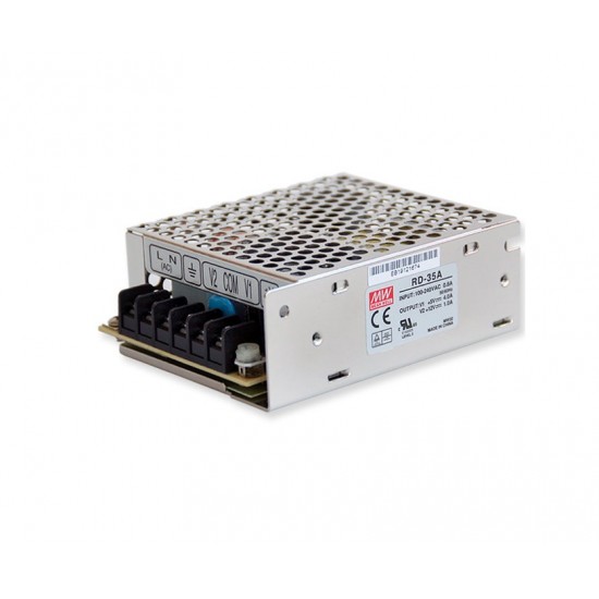 Mean Well RD-35-A 5V 4A + 12V 1A 32W Dual Output Switching Power Supply (SMPS)