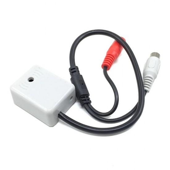 Microphone Audio Pickup Sound Monitoring Device for CCTV Camera Security System