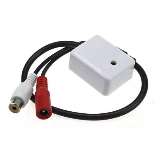 Microphone Audio Pickup Sound Monitoring Device for CCTV Camera Security System