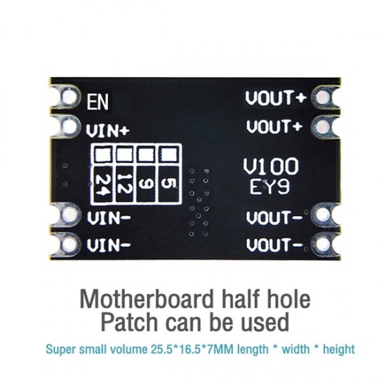 25V-100V to 24V 2A DC-DC Step Down Buck Converter Module