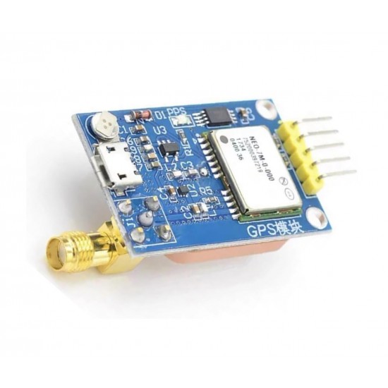 NEO-7M Satellite Positioning GPS Module Development Board for Arduino STM32 51 - Micro USB Interface