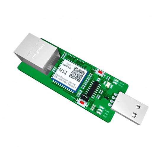 Ebyte NS1-TB USB/TTL to RJ45 Ethernet Evaluation Board