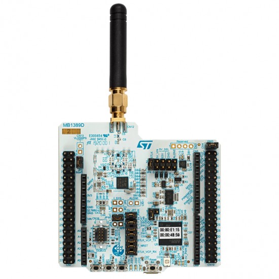 NUCLEO-WL55JC1 - STM32WL - 865 to 928 MHz - 32-Bit - ARM Cortex-M0+/M4 MCU Embedded Evaluation Board