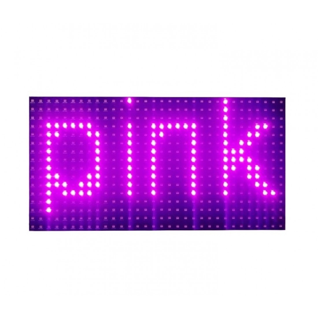 Buy P10 Pink High Brightness LED Display Panel Module 32x16 2835 buy-p10-pink-high-brightness-led-display-panel-module-32x16-2835