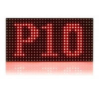Colorstar P10 Red High Brightness SMD Led Display Panel -2835 Led's-  320x160mm - 1920Hz Refresh Rate - 1 Year Warranty
