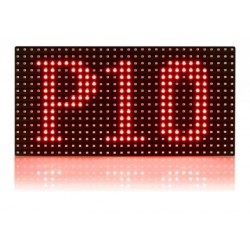 Colorstar P10 Red High Brightness SMD Led Display Panel -2835 Led's-  320x160mm - 1920Hz Refresh Rate - 1 Year Warranty