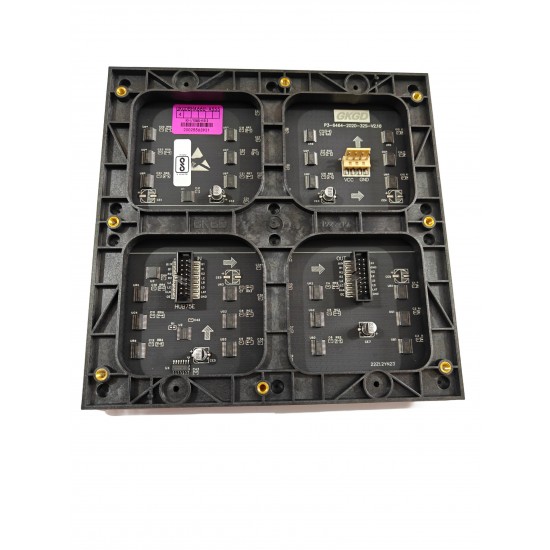 P3 Indoor RGB Full-Color LED Matrix Panel, 3mm Pitch, 64×64 Pixels, Adjustable Brightness - 3840Hz Refresh Rate - Driver / Chip Chipone ICND1065L P3 Indoor RGB Full-Color LED Matrix Panel, 3mm Pitch, 64×64 Pixels, Adjustable Brightness - 3840Hz Refresh Rate - Driver / Chip Chipone ICND1065L