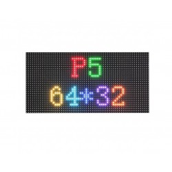 P5 Outdoor RGB LED Matrix Panel - 5mm Pitch - 64×32 Pixels - 60Hz Frame Rate & 1920Hz Refresh Rate