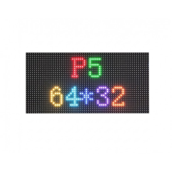 P5 Outdoor RGB LED Matrix Panel - 5mm Pitch - 64×32 Pixels - 60Hz Frame Rate & 1920Hz Refresh Rate P5 Outdoor RGB LED Matrix Panel - 5mm Pitch - 64×32 Pixels - 60Hz Frame Rate & 1920Hz Refresh Rate