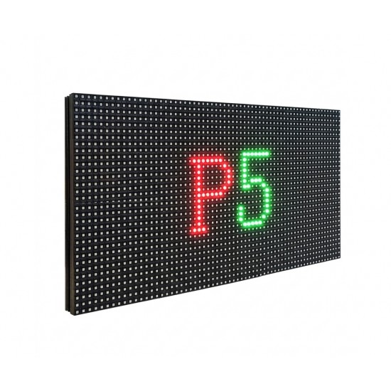 P5 Outdoor RGB LED Matrix Panel - 5mm Pitch - 64×32 Pixels - 60Hz Frame Rate & 1920Hz Refresh Rate P5 Outdoor RGB LED Matrix Panel - 5mm Pitch - 64×32 Pixels - 60Hz Frame Rate & 1920Hz Refresh Rate