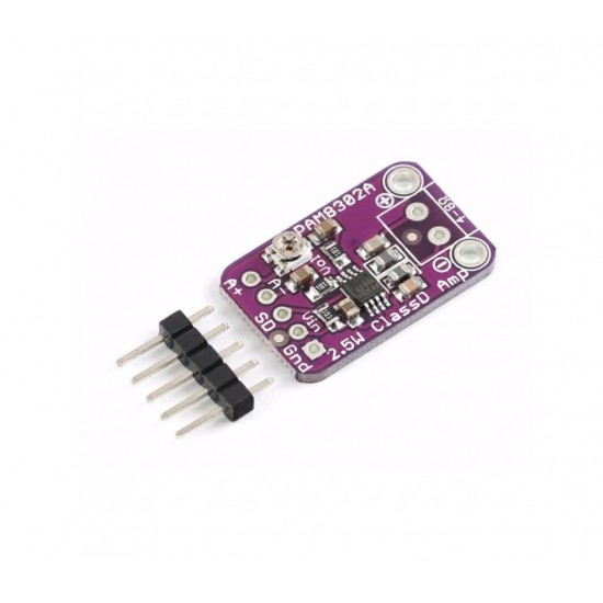 PAM8302A 2.5W Mono Channel Class D Audio Power Amplifier Module