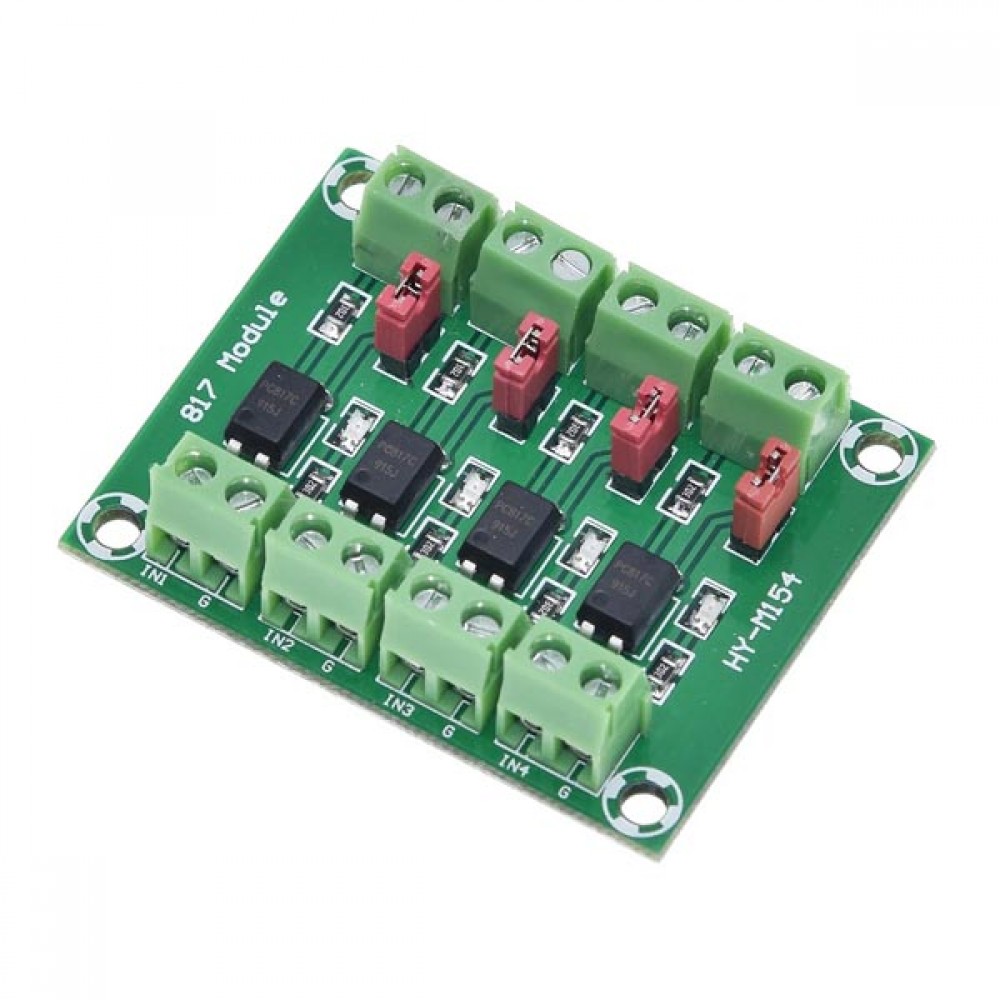 Buy PC817 4 CH Optocoupler Isolation Module - DC 3.6 -30V Driver Online ...