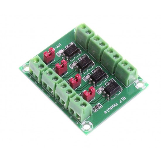 PC817 4 CH Optocoupler Isolation Module - DC 3.6 -30V Driver