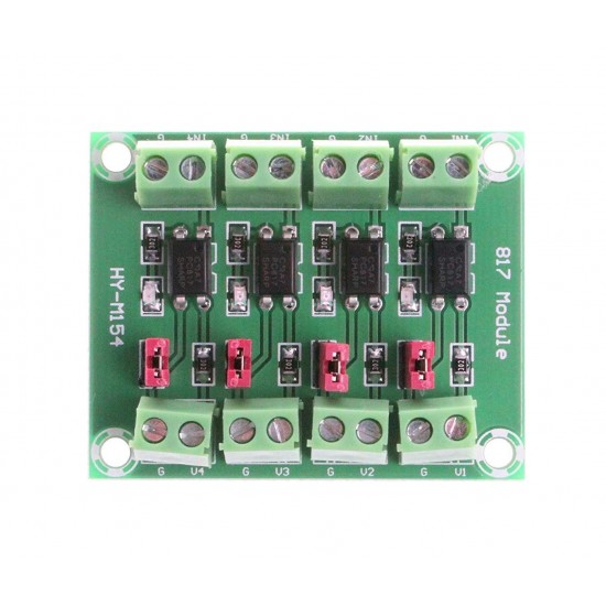 PC817 4 CH Optocoupler Isolation Module - DC 3.6 -30V Driver