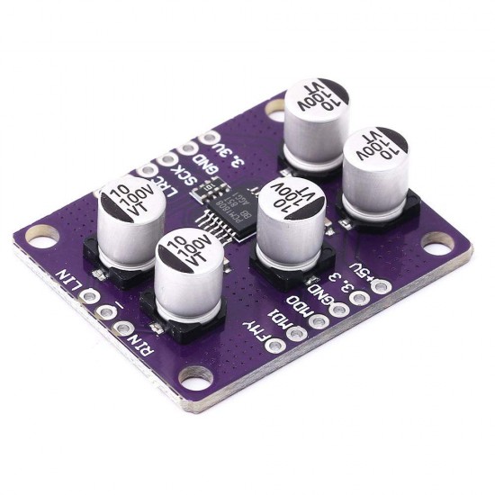 PCM1808 24bit SNR Audio Stereo ADC Single-Ended Analog-Input Decoder Amplifier Board PCM1808 24bit SNR Audio Stereo ADC Single-Ended Analog-Input Decoder Amplifier Board