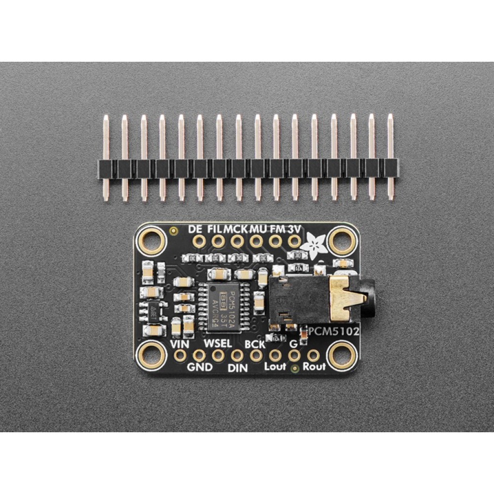 Audio Dac Module Buy Adafruit PCM5102 I2S Digital Audio DAC Decoder Module - 3.5mm ...