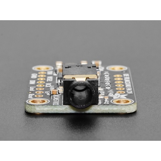 Adafruit PCM5102 I2S Digital Audio DAC Decoder Module - 3.5mm Stereo Output - 112dB SNR Adafruit PCM5102 I2S Digital Audio DAC Decoder Module - 3.5mm Stereo Output - 112dB SNR