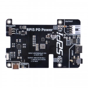 52Pi PD Power Extension Adapter Board For Raspberry Pi 5