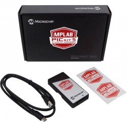 Microchip PG164150 MPLAB PICkit 5 In-Circuit Debugger/Programmer Microchip PG164150 MPLAB PICkit 5 In-Circuit Debugger/Programmer