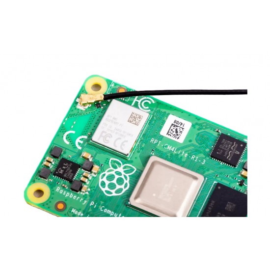 Official Raspberry Pi Antenna with UFL Cable for CM4 & CM5 Modules Official Raspberry Pi Antenna with UFL Cable for CM4 & CM5 Modules