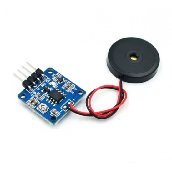 Piezoelectric Shock Tap Sensor Vibration Switch Module