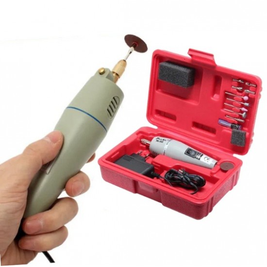 Portable Mini Electric Drill Machine Kit with Accessories – PCB Drilling & DIY Rotary Tool Set Portable Mini Electric Drill Machine Kit with Accessories – PCB Drilling & DIY Rotary Tool Set
