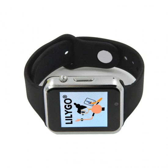 LILYGO T-Watch 2020 V3 400mAh, IPS Touch, Microphone, WIFI Bluetooth, ESP32 Programmable Watch - Silver (Q327) 