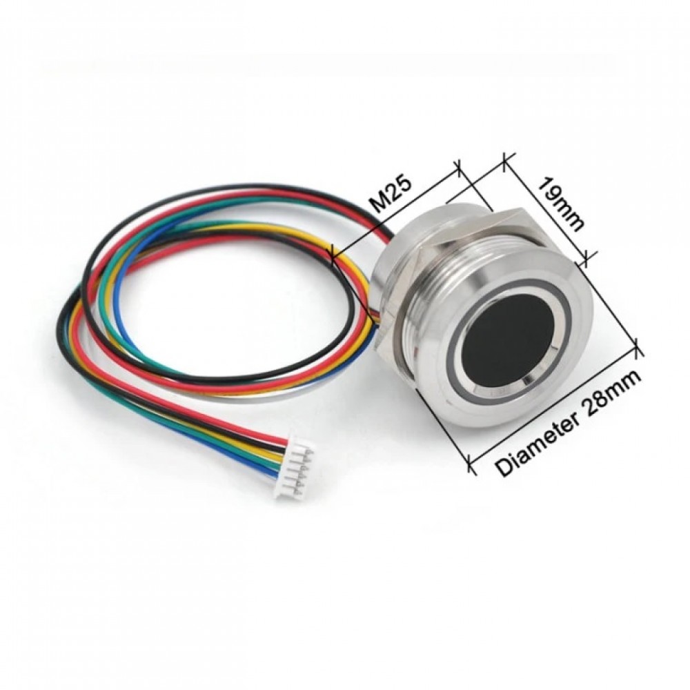 Uart Fingerprint Module R503 Buy GROW R503-5V UART, IP65, DC5V, RGB LED Capacitive Fingerprint ...