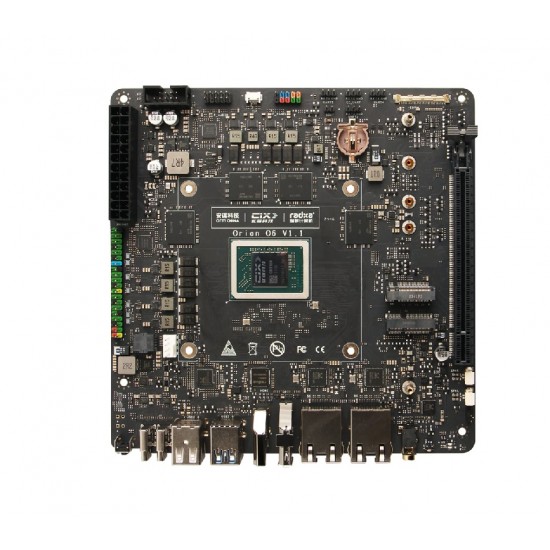 Radxa Orion O6 Open Source Arm V9 Mini ITX Motherboard - 8GB LPDDR5 RAM 12-Core CPU - 28.8TOPs NPU - PCIe Interface - Support Wi-FI 7