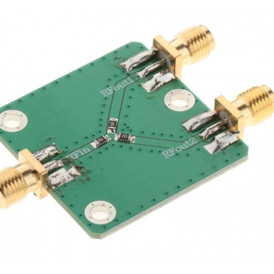 RF Microwave Power Splitter 1 to 2 SMA 6dB 50 Ohm RF Divider/Combiner DC-5GHz