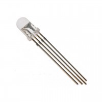 5mm RGB LED Clear Common Anode 4 Leg